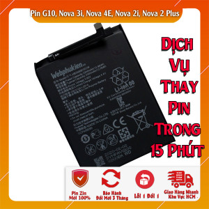 Pin Webphukien cho Huawei Nova 3i, Nova 4E, Nova 2i, Nova 2 Plus, G10 Việt Nam HB356687ECW - 3340mAh